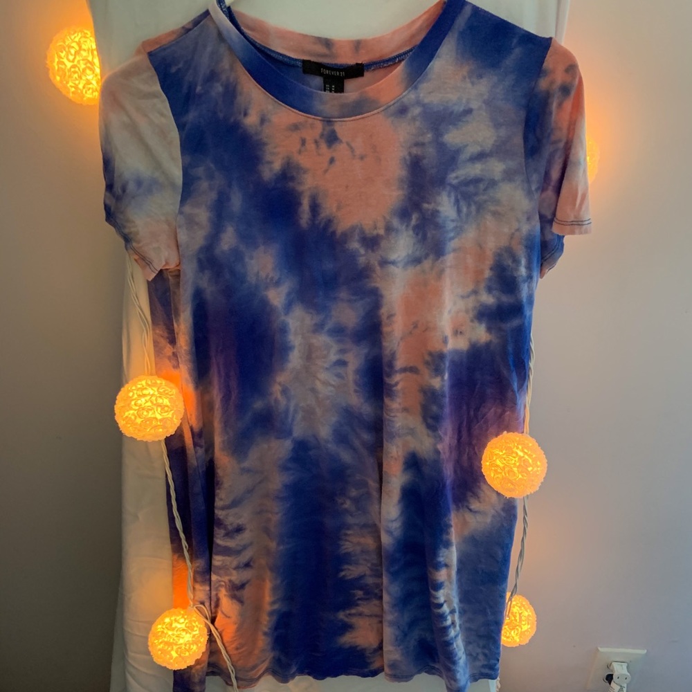 Tie dye T-shirt dress!!
